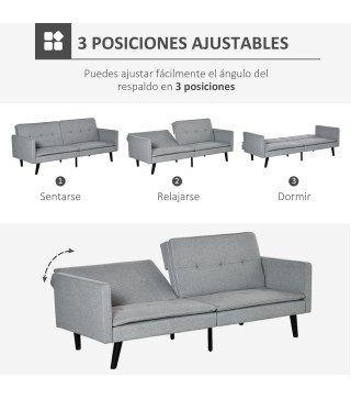 Sofá Cama de 3 Plazas