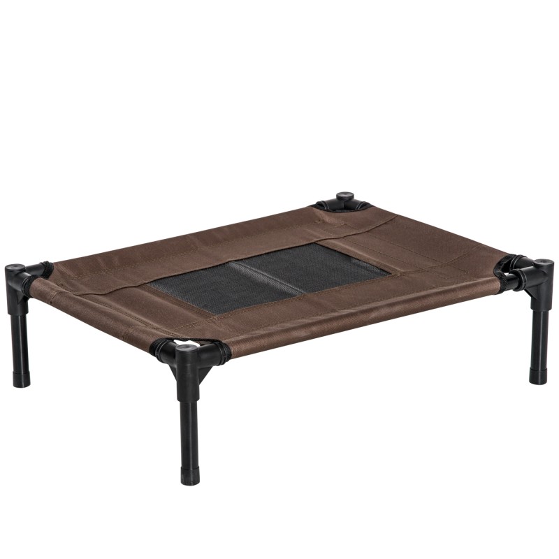 Cama Elevada para Perros Gatos Portátil Cama para Mascotas con Zona de Malla Transpirable y Tela Oxford para Interior Exterior 6