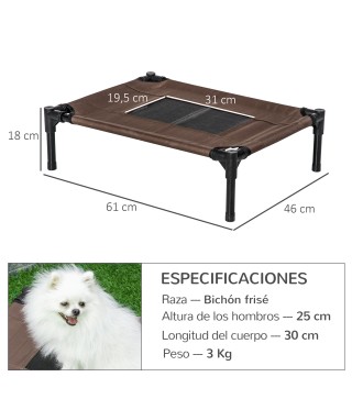 Cama Elevada para Mascotas