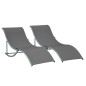 Set de 2 Tumbonas Plegables Set de 2 Tumbonas Plegables