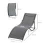 Set de 2 Tumbonas Plegables Set de 2 Tumbonas Plegables