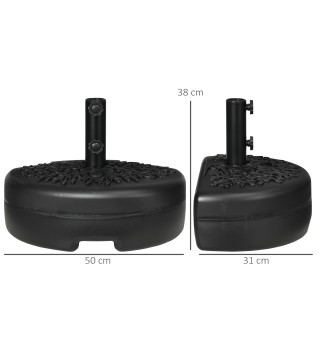 Base de Pared para Sombrilla