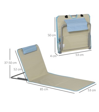 Set de 2 Esteras de Playa