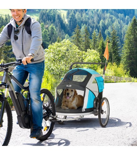 Remolque de Bicicleta para Perros