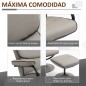 Sillón Reclinable Otomano Sillón Reclinable Otomano