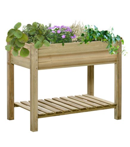 Huerto Urbano de Madera