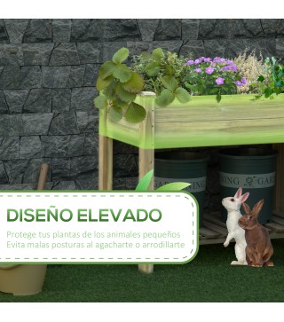 Huerto Urbano de Madera