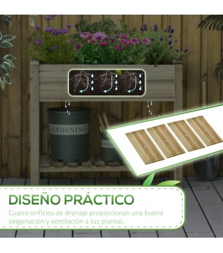 Huerto Urbano de Madera