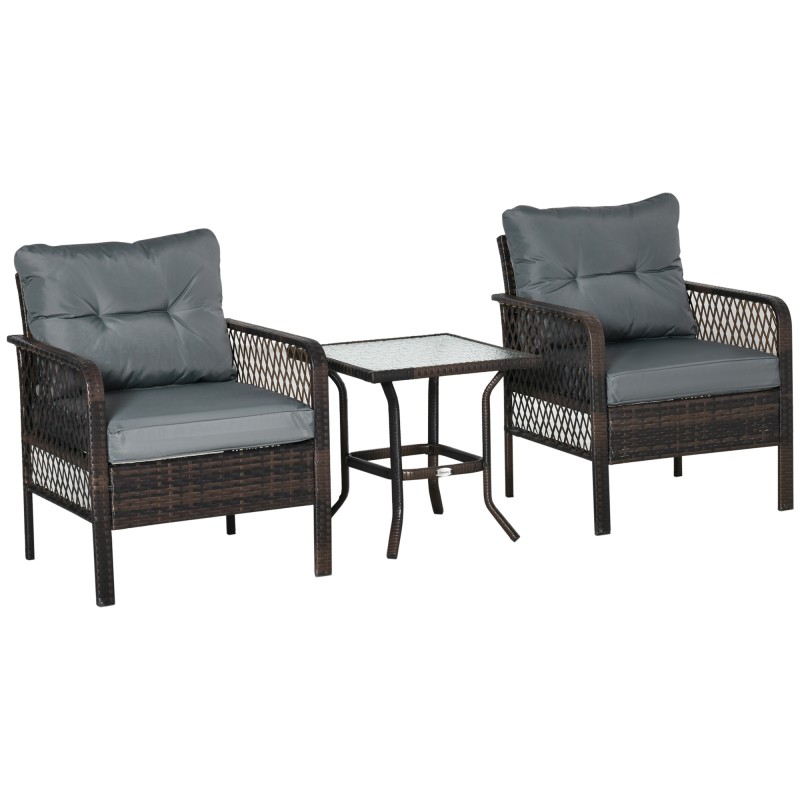 Conjunto de Muebles de Ratán