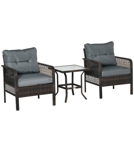 Conjunto de Muebles de Ratán
