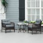 Conjunto de Muebles de Ratán