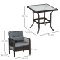 Conjunto de Muebles de Ratán