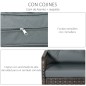Conjunto de Muebles de Ratán