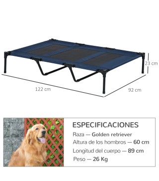 Cama Elevada para Perros