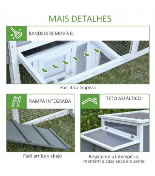 Gallinero de Madera