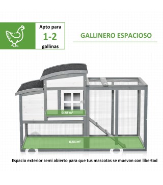 Gallinero de Madera