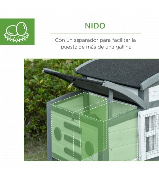 Gallinero de Madera