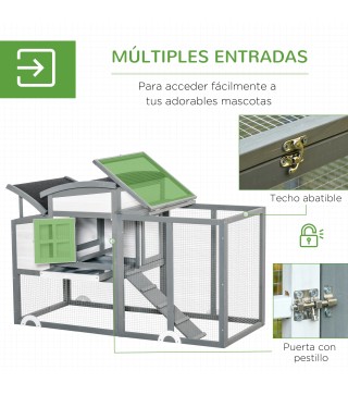 Gallinero de Madera