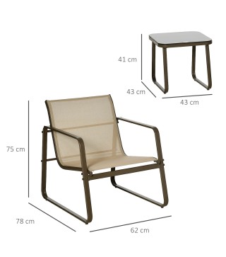 Conjunto de Muebles de Jardín