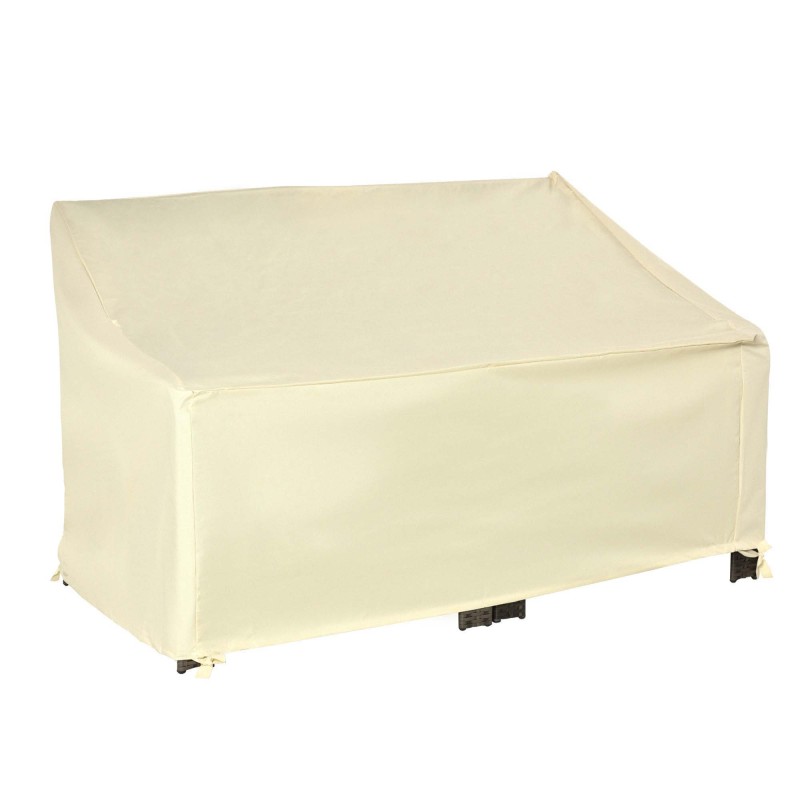 Funda para Banco de Jardín 2 Plazas, Funda Sofá Exterior Impermeable, Tela Oxford 600D con Recubrimiento, 140x84x56/94 cm para P