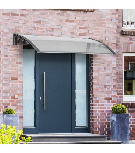 Marquesinas Exterior para Puertas y Ventanas 110x60 cm