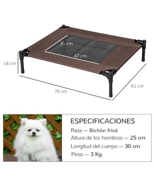 Cama Elevada para Perros