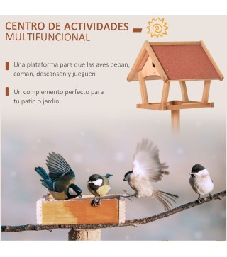 Comedero para Pájaros de Pie