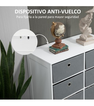Cómoda Cajonera de Tela