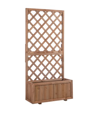 Jardinera con Enrejado