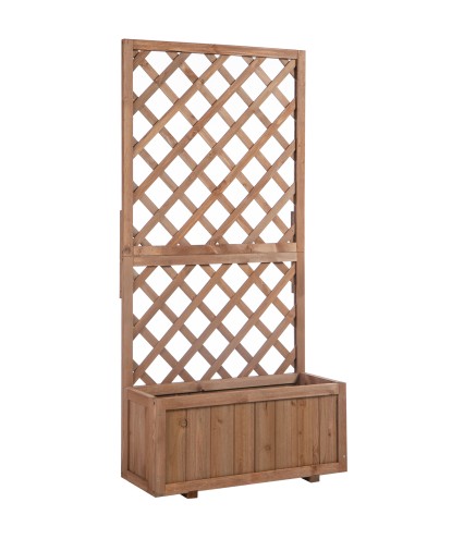 Jardinera con Enrejado