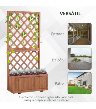 Jardinera con Enrejado