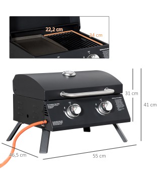 Barbacoa de Mesa a Gas