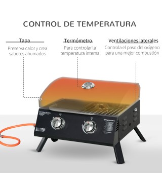 Barbacoa de Mesa a Gas