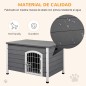 Caseta para Perros de Madera Caseta para Perros de Madera