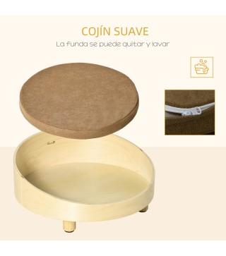 Cama de Madera para Perros