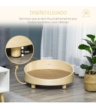 Cama de Madera para Perros