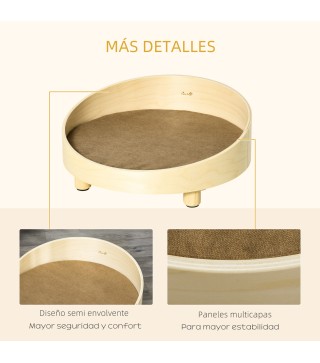 Cama de Madera para Perros