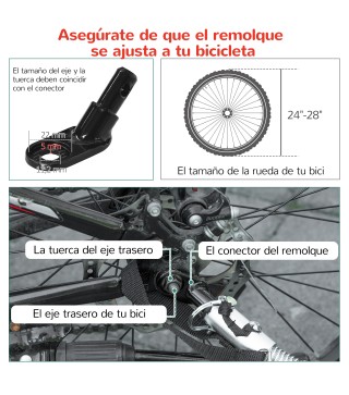 Remolque de Bicicleta para Niños