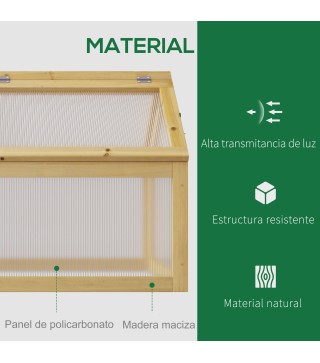 Invernadero de Madera