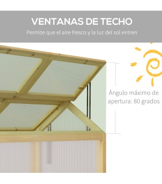 Invernadero de Madera