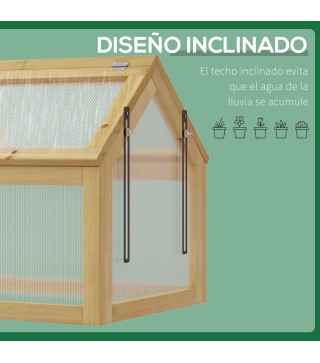 Invernadero de Madera