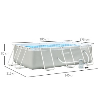 Piscina Desmontable Tubular