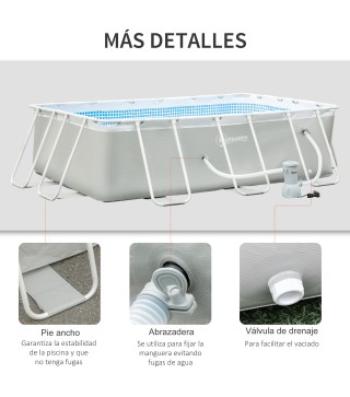 Piscina Desmontable Tubular