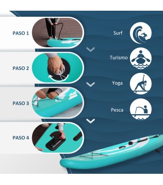 Tabla de Paddle Surf Hinchable