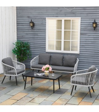 Conjunto de Muebles de Ratán