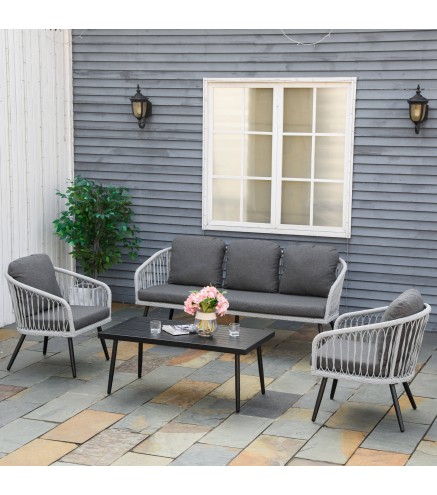 Conjunto de Muebles de Ratán