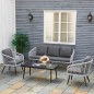 Conjunto de Muebles de Ratán Conjunto de Muebles de Ratán