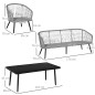 Conjunto de Muebles de Ratán Conjunto de Muebles de Ratán