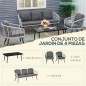 Conjunto de Muebles de Ratán Conjunto de Muebles de Ratán