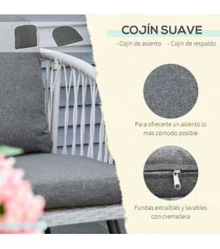 Conjunto de Muebles de Ratán